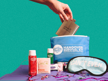 Ideas for hangover kits to get through the wedding season
