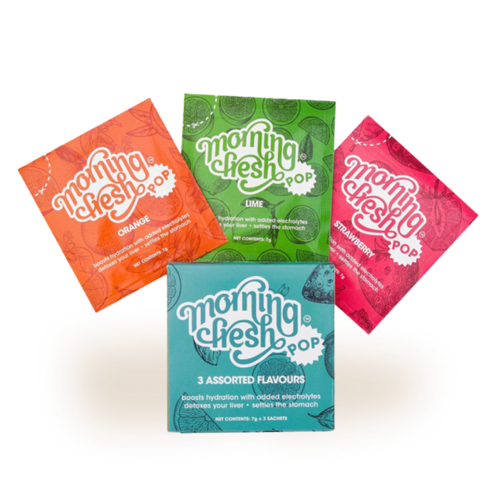 Hangover Sachets in Assorted Flavours by Morning Fresh