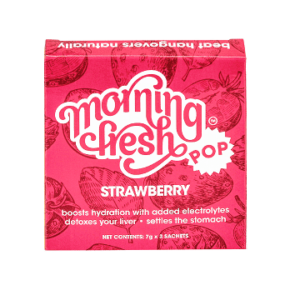 Morning Fresh POP Strawberry Anti Hangover Cure Drink Online